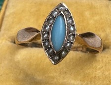 Ring, antik, 333 Gold