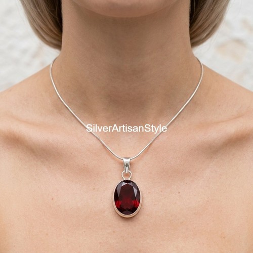 Roter granat edelstein - roter,