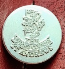 St Andrews Duke Golfplatz Schläger Ballmarker (flach)