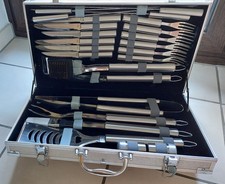 Grillkoffer Grillbesteck Grill Koffer Besteck