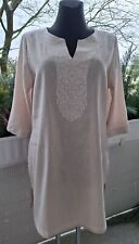 Org. indische Tunika/Kurta beige, Größe 42, neu (NP 79€)