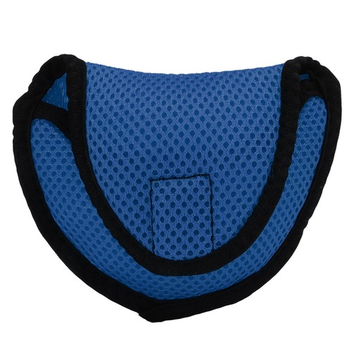 Blue type mallet putter head - d,
