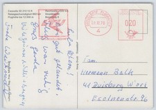 Bund 20 Pfg. AFS-Beleg LTU