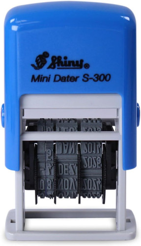 Datumsstempel mini dater shiny - mini,