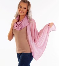 DOLCE ABBRACCIO Damen Schal Stola Seidenschal Tuch Seidentuch Halstuch Tücher