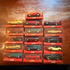HERPA Konvolut 16x Modellauto verschiedene BMW Modelle in OVP 1:87 H0
