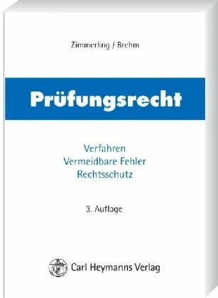 Prüfungsrecht verfahren - prüfungsrecht:,