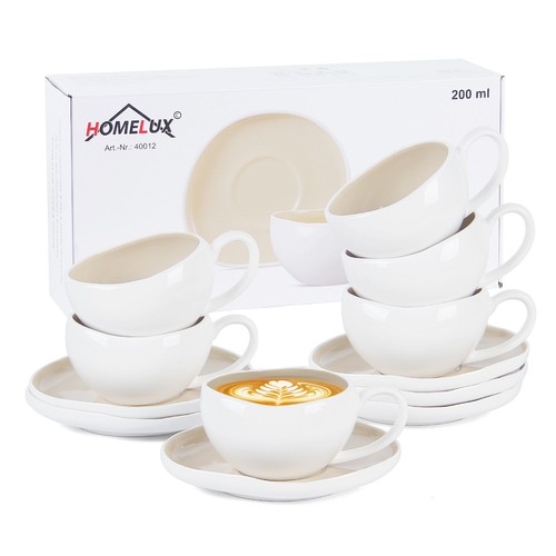 6er cappuccinotassen keramik - 6er,