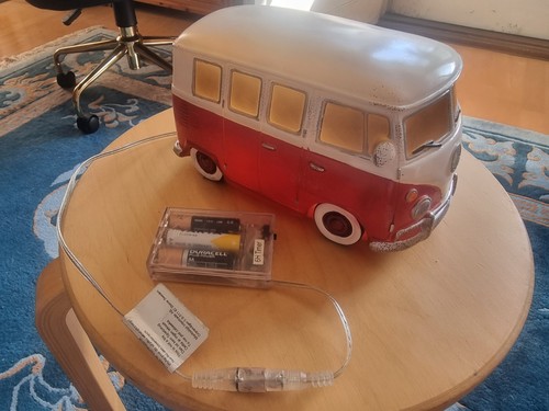 Bulli modellauto mit - vw, licht
