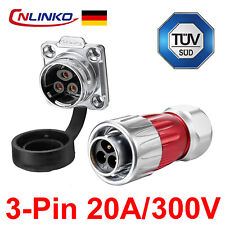 CNLINKO DH-20 Series M20 3-Pin