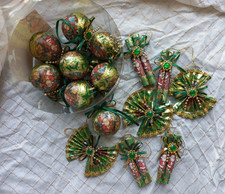 Christbaumschmuck  Kugeln und sonst. Anhänger Vintage