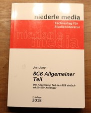 BGB Allgemeiner Teil - Jost