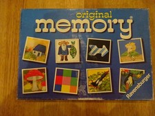 Original Memory 605 5 750, 1981, Ravensburger, Spiel, vollständig  1-4