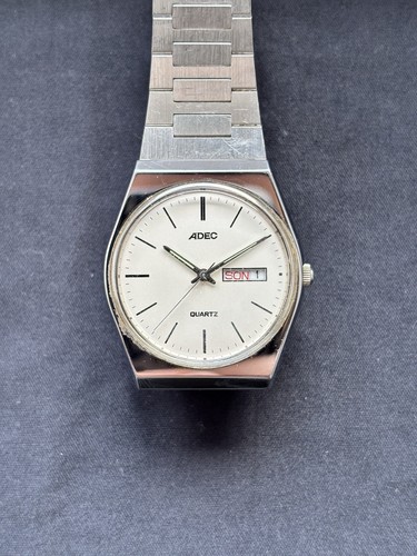 Adec quarz tank - quarz, armbanduhr