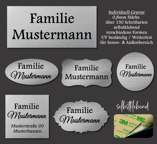 Briefkastenschild