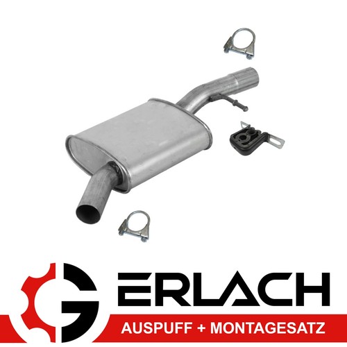 Mittelschalldämpfer für - , vw
