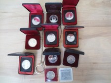 Konvolut Silberdollars Canada