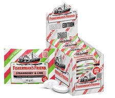 Fishermans Friend Erdbeere &