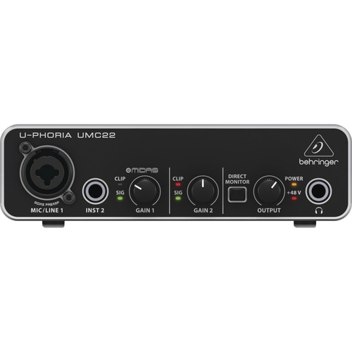 Behringer phoria umc22 - behringer,