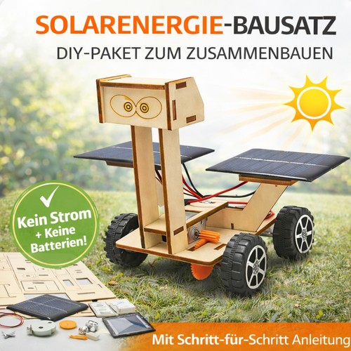 Lkw solar auto bausatz kinder - lkw,
