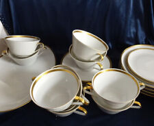 Eschenbach Bavaria Speiseservice Weiß Goldrand, Dekor W 5697 zur Auswahl
