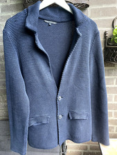 Drykorn Herren, Strickjacke Sergio, blau, Größe L