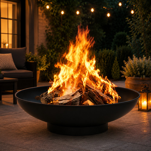 Feuerschale stahl garten - stahl,