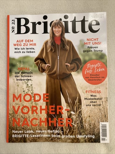 Brigitte 2025 mode - 22/2025, vorher