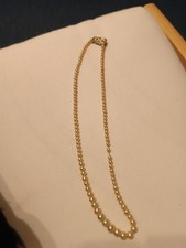 Perlen Kette 835 Silber Verschluss