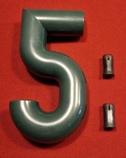 HEWI Hausnummer 5 grün –