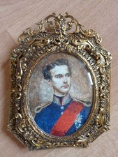 Miniatur Gemälde Malerei