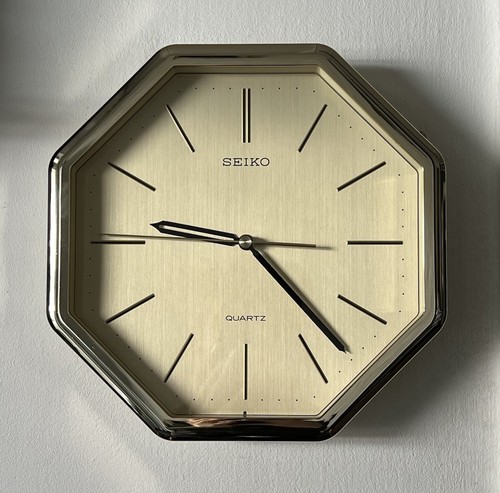 Seiko quartz wanduhr - seiko, uhr
