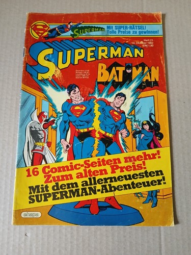 Superman batman heft 1982 - superman,