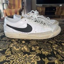 NIKE Blazer Low 77 Schuhe - Herren Gr. 43 Weiß/Schwarz