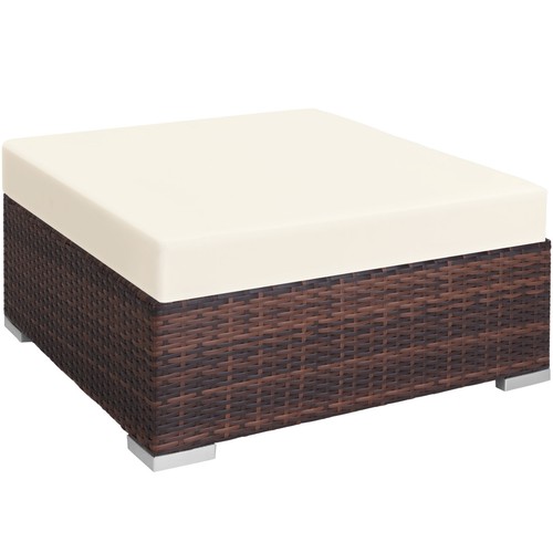 Rattan lounge hocker - lounge,