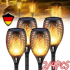 2/4x Solarleuchte 96LED Garten