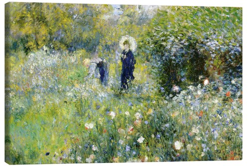 Leinwandbild sommerlandschaft - leinwandbild,