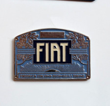 Plakette Emblem Göde Historische Auto Oldtimer Abzeichen FIAT frühes Emblem