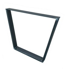 Tischbein Trapez Stahl Design