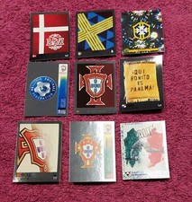Panini / Tschutti / Topps / Wappen/Badge/ Ungeklebt / Konvulut 28 Sticker