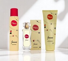 Miro FEMME 1x EdP 50 ml + 1 x Shower Gel 250 ml + 1 x Deospray 100 ml