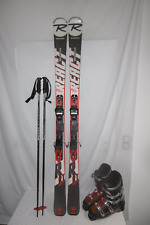 ROSSIGNOL SKI " REACT RT " TOP ALLROUND CARVER 170 CM + SKISCHUHE GR: 46 IM SET