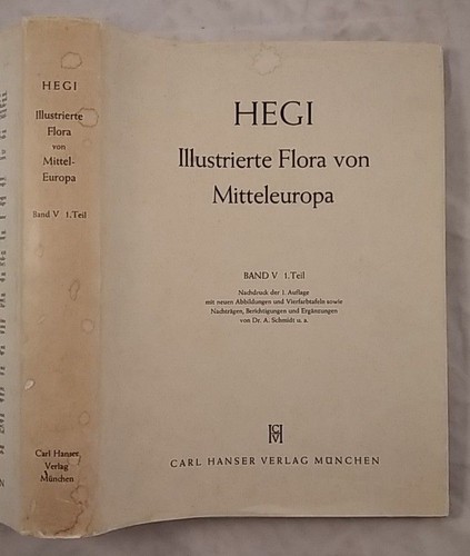 Hegi illustrierte flora von - hegi,