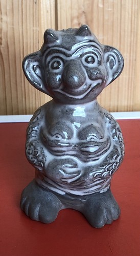 Keramik troll 60er jahre - troll,
