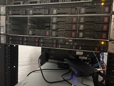 HP ProLiant DL360 G9 Server, 4x4TB SAS HDD (HP/DELL), 256GB DDR4, 2x E5-2698v4