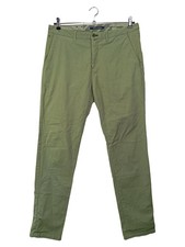 MARC O POLO Herren Stoffhose Grün W35/52/XL Casual Chino Baumwolle Elasthan