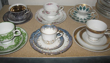 6 Sammeltassen DDR 3 teilig