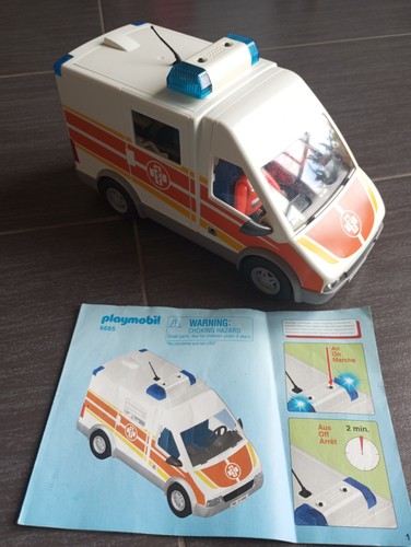 Playmobil krankenwagen - krankenwagen, /
