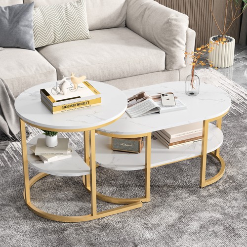 Couchtisch 2er set - set, schwarz