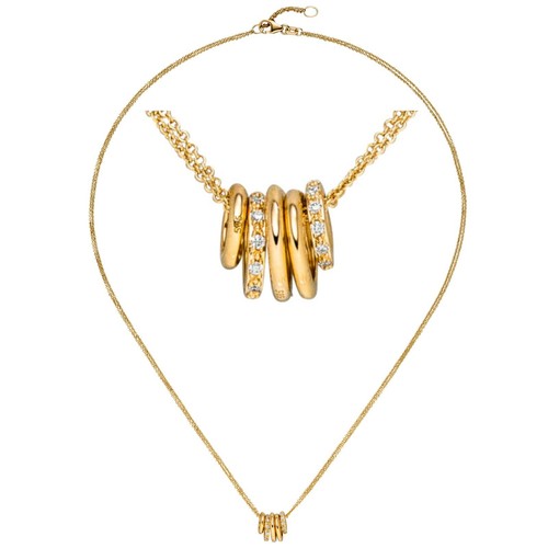 Collier halskette anhänger - halskette,
